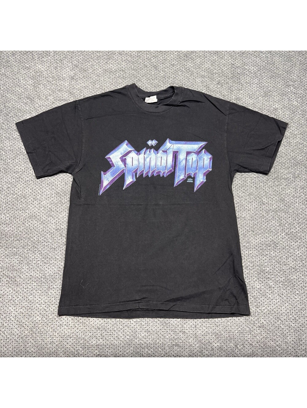 Vintage 1990s Spinal Tap World Tour Band T-Shirt Music Large Rare Men’s Black